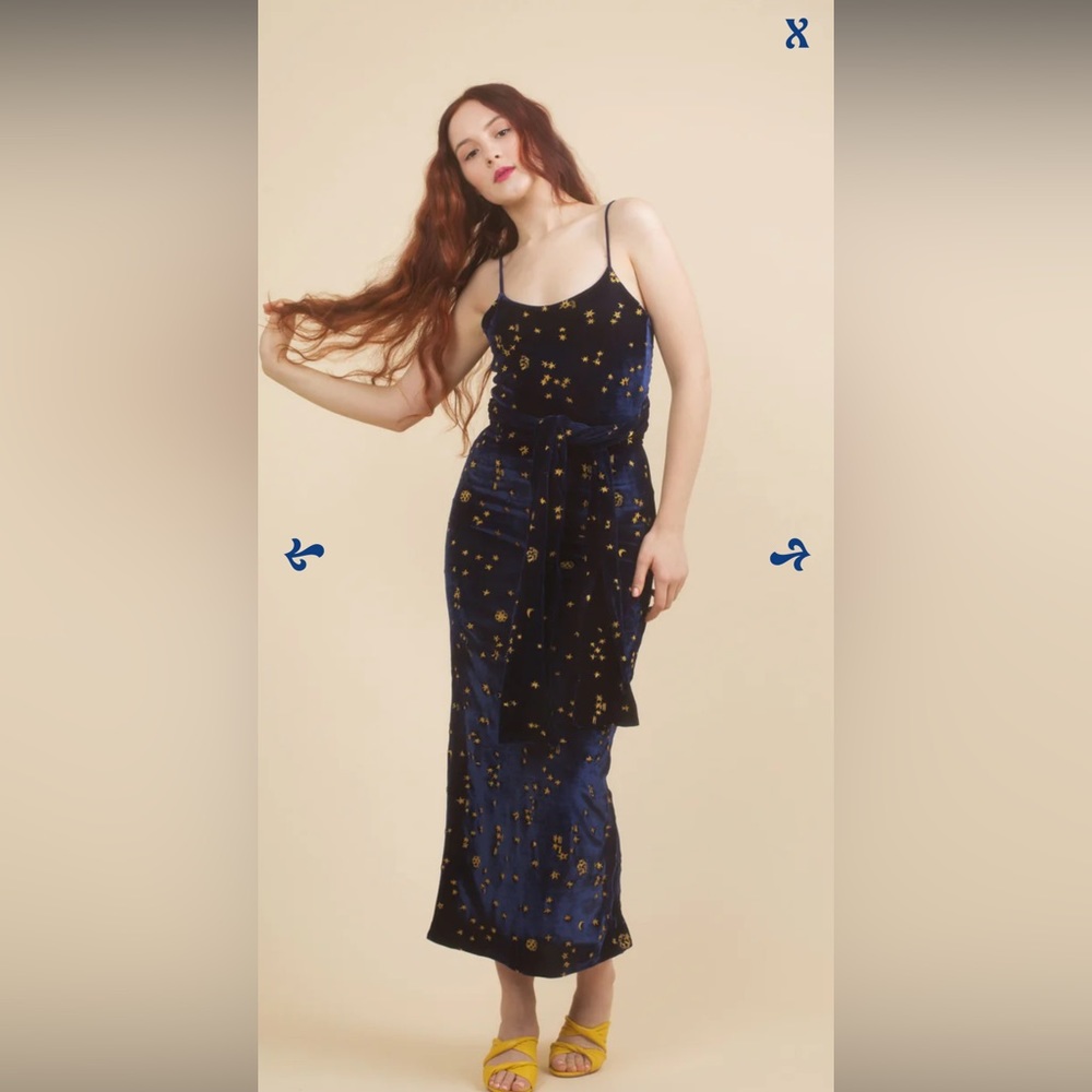 Samantha Pleet Stardust Dress Celestial (sold out style)